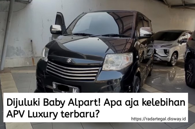 Mobil APV Luxury Terbaru Banyak Sekali Kelebihan dan Kecanggihannya, Pantas Saja Dijuluki Baby Alphard