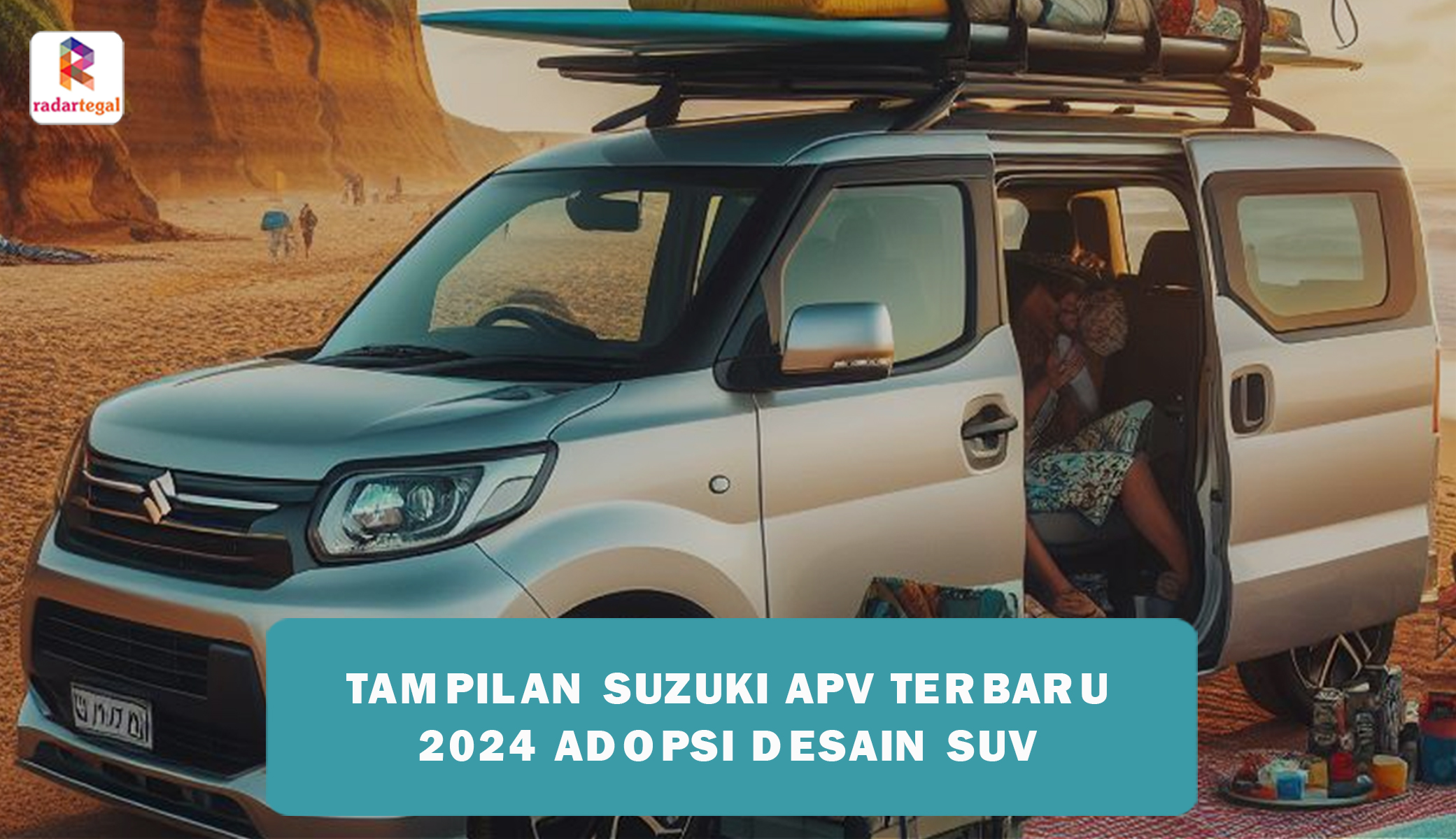 Rombak Total, Tampilan Suzuki APV Terbaru 2024, Desain SUV yang Diadopsi Kian Menggoda