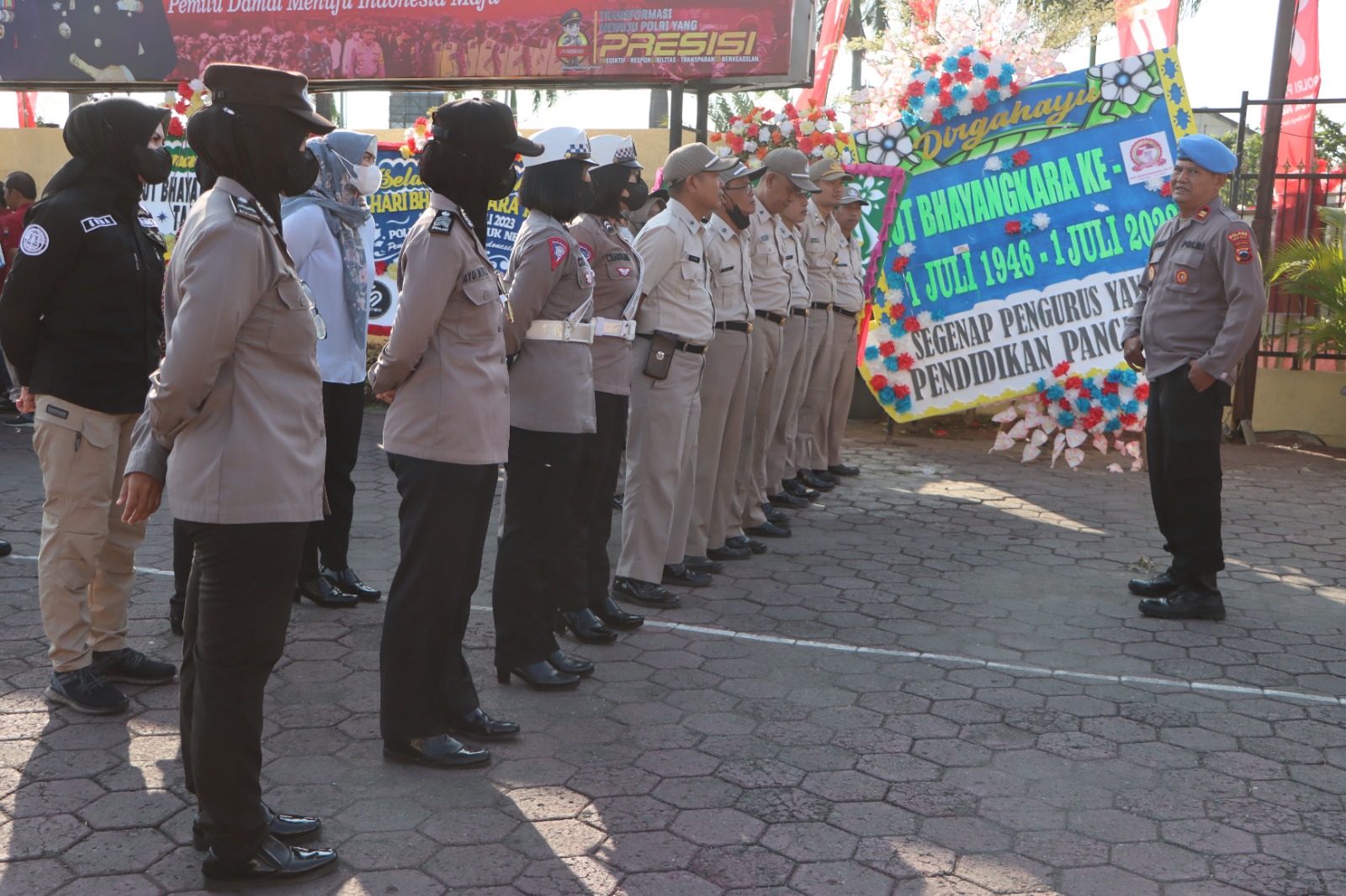 Cegah Pelanggaran Pada Anggota, Si Propam Perketat Kedisiplinan Personel Polres Tegal 