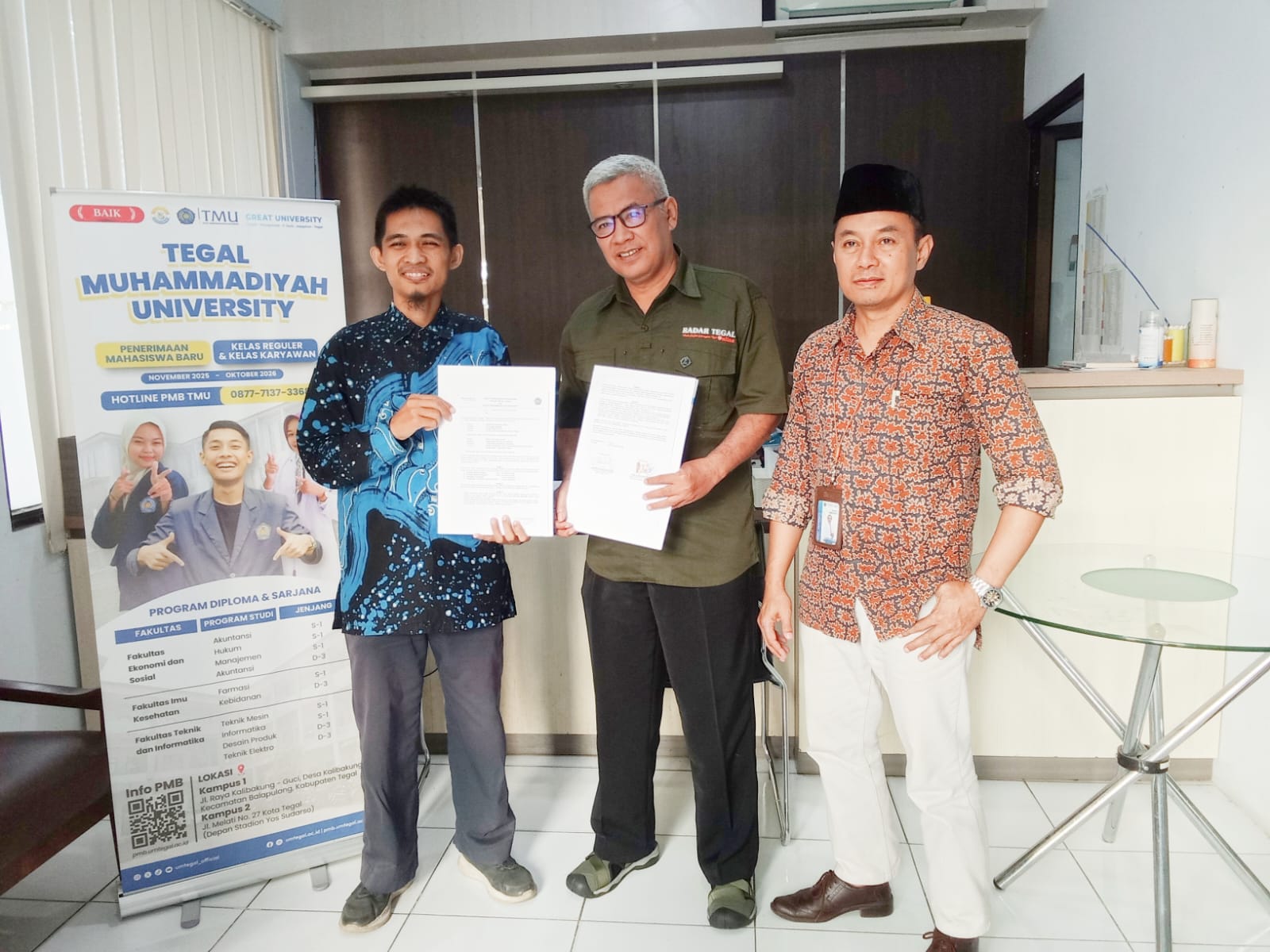 TMU Siap Bersinergi dengan Radar Tegal Online