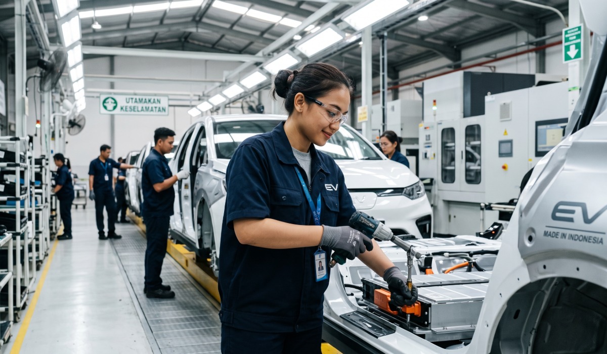 Daftar Merek & Deretan Mobil Listrik yang Ternyata Dirakit Langsung di Indonesia