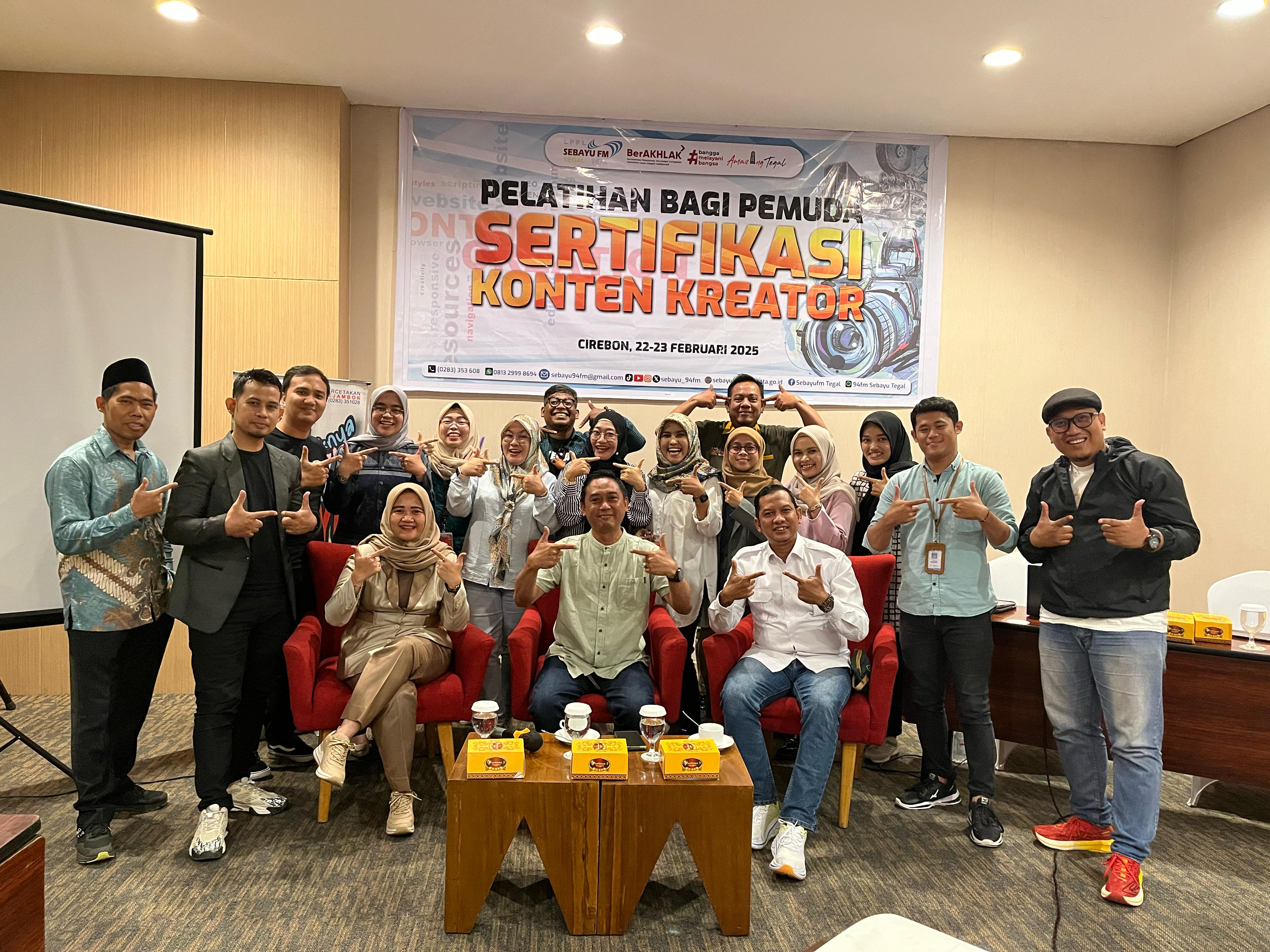 Keren, Anggota DPRD Kota Tegal Inisiasi Program Sertifikasi Konten Kreator 