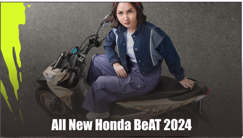 Rombak Total! Honda BeAT 2024 Terbaru Dilengkap Fitur Anti Maling dan Semakin Irit