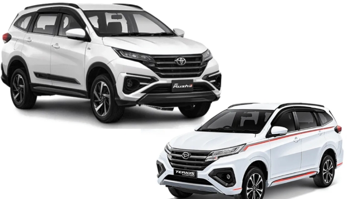 Komparasi Toyota New Rush vs Daihatsu All New Terios Terbaru, Mana yang Cocok? 