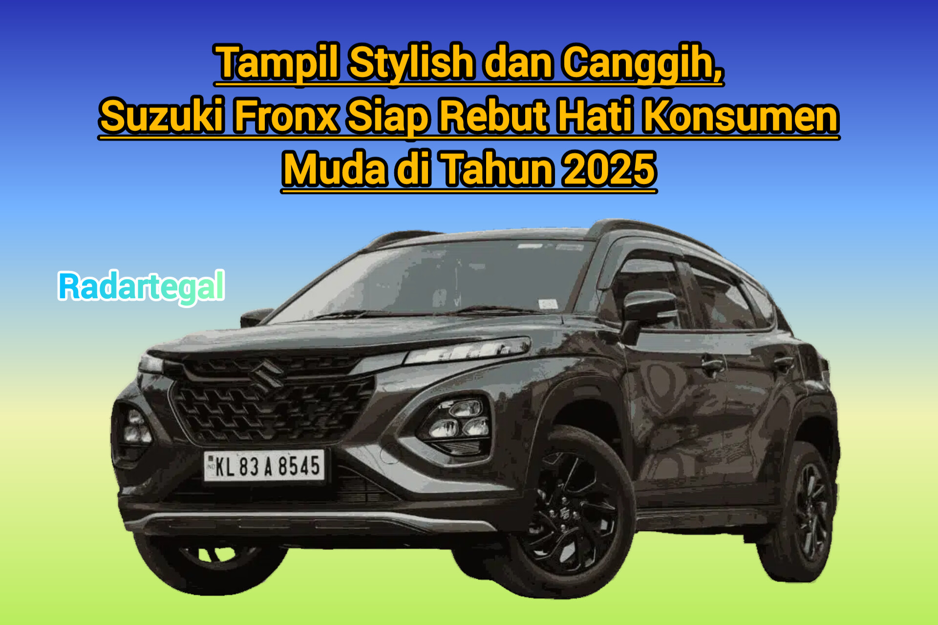 Suzuki Fronx Tampil Stylish dan Canggih, Siap Rebut Hati Konsumen