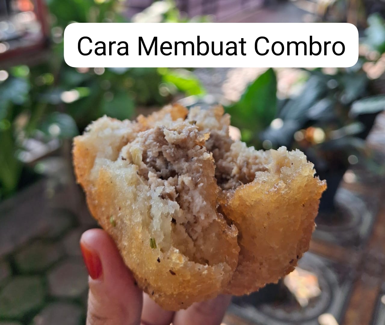 Di Tegal Ada, Ini Cara Membuat Makanan Khas Combro dari Jawa Barat