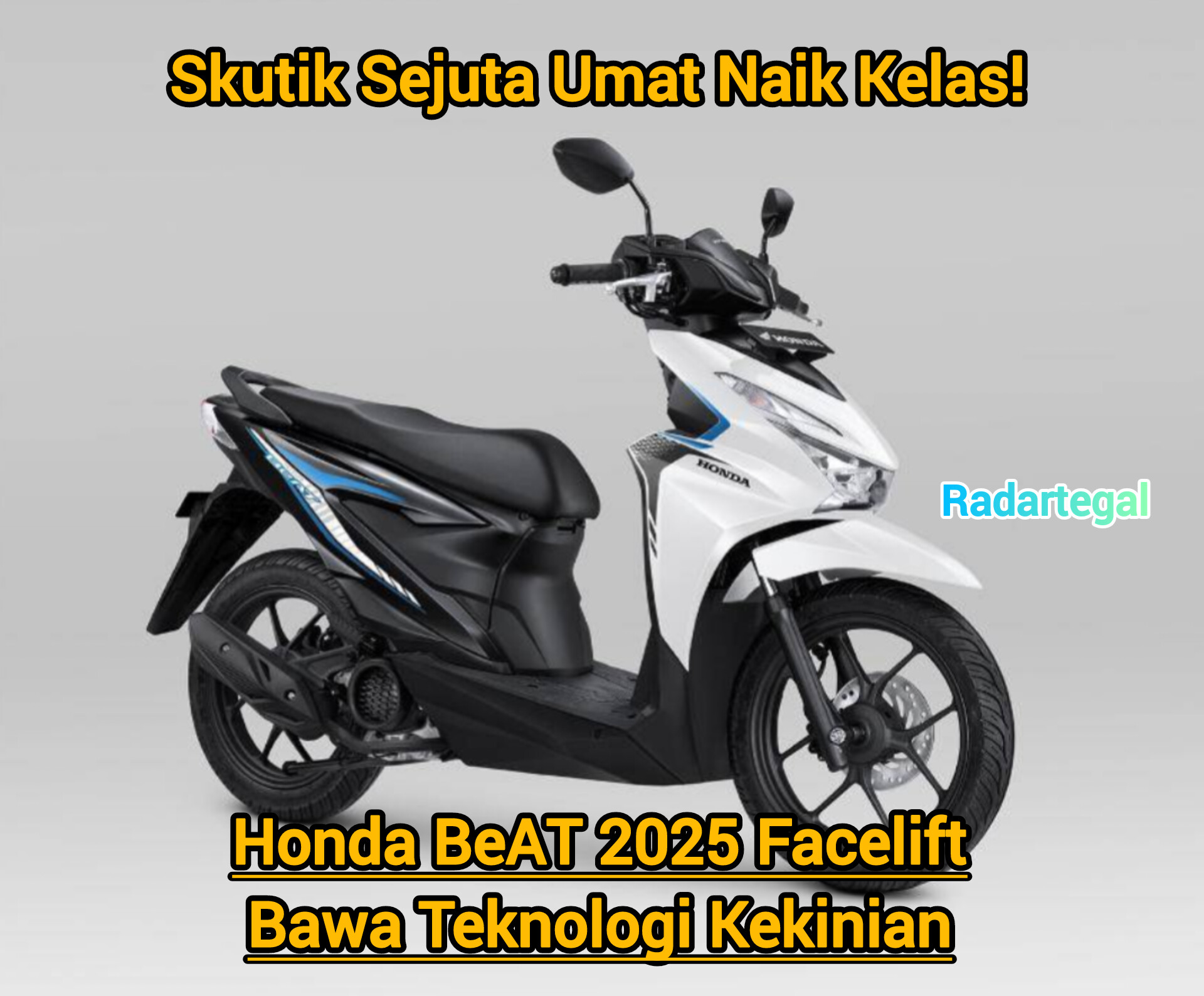 Honda BeAT 2025 Facelift Bawa Teknologi Kekinian