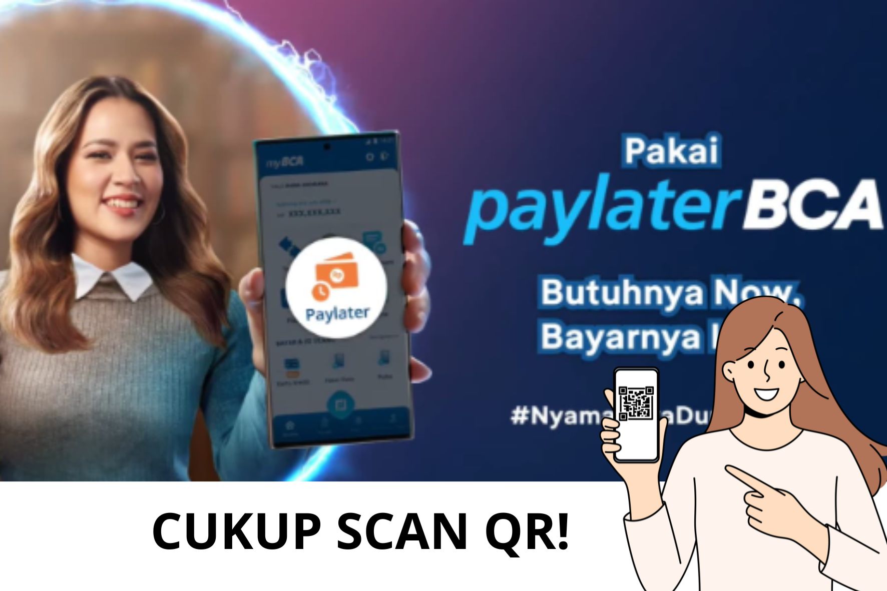 Mencairkan Limit Paylater BCA ke DANA Cuma dengan Scan QR, Begini Caranya