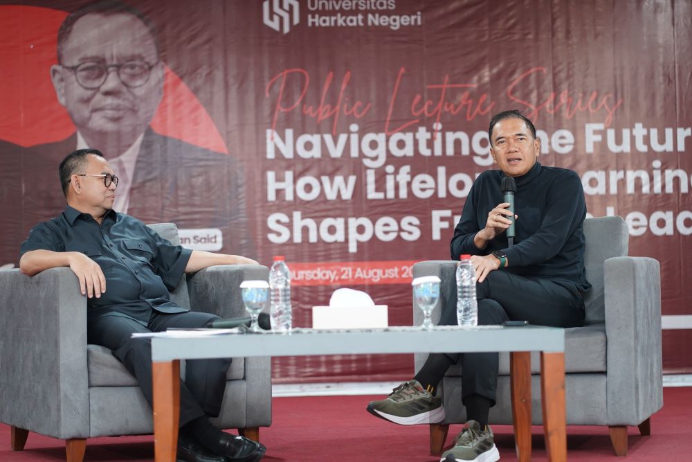 Gita Wirjawan Ajak Mahasiswa Universitas Harkat Negeri Siap Hadapi 2045: Kita Kurang Piawai 