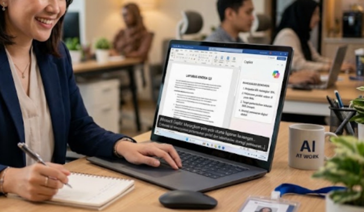 Kupas Tuntas Kelebihan Fitur Copilot dan Live Caption pada Laptop, Bikin Kerja Cepat Kerja Cepat