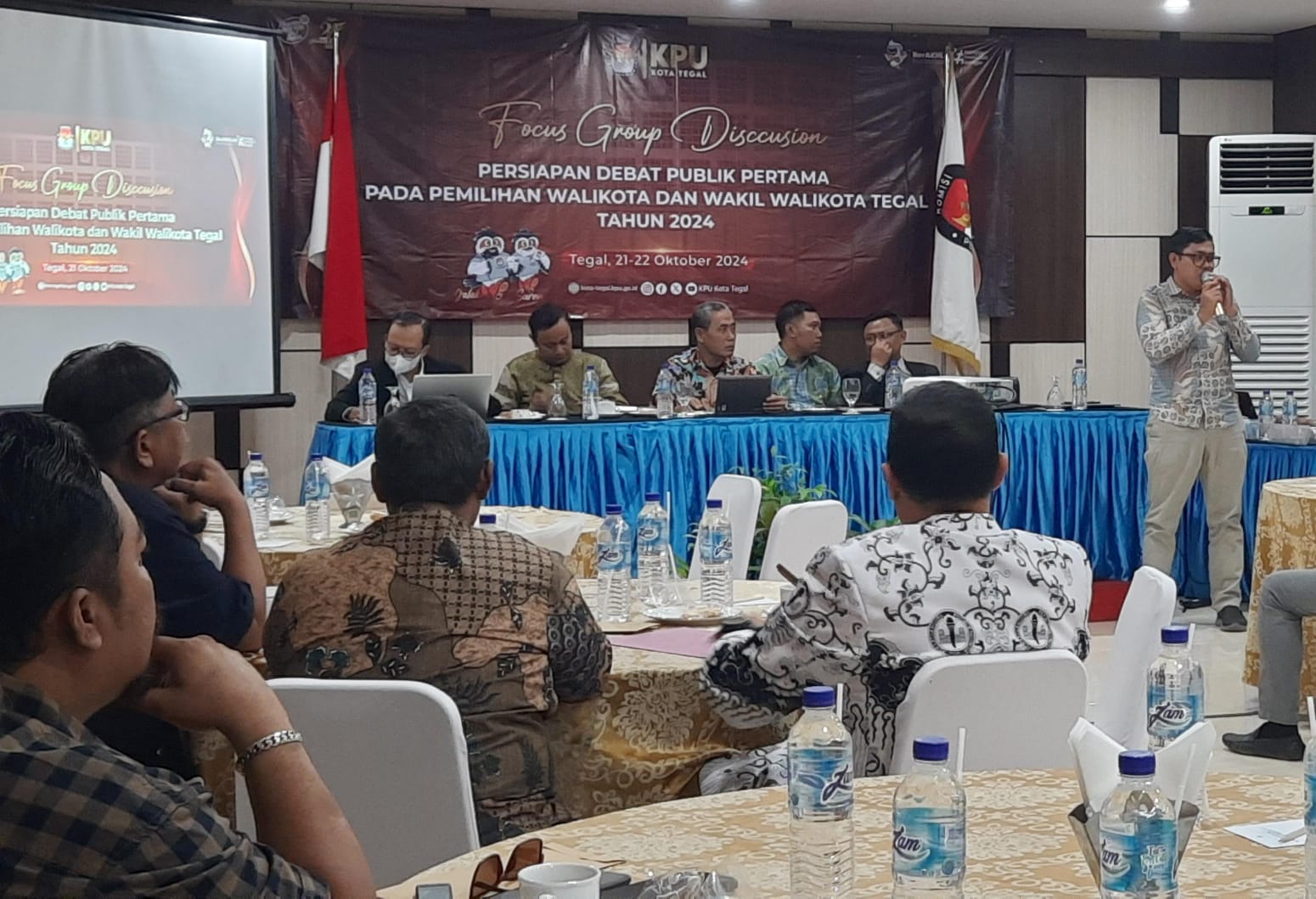 Jelang Debat Perdana Calon Wali Kota dan Wakil Wali Kota Tegal, KPU Eksplore Persoalan Masyarakat