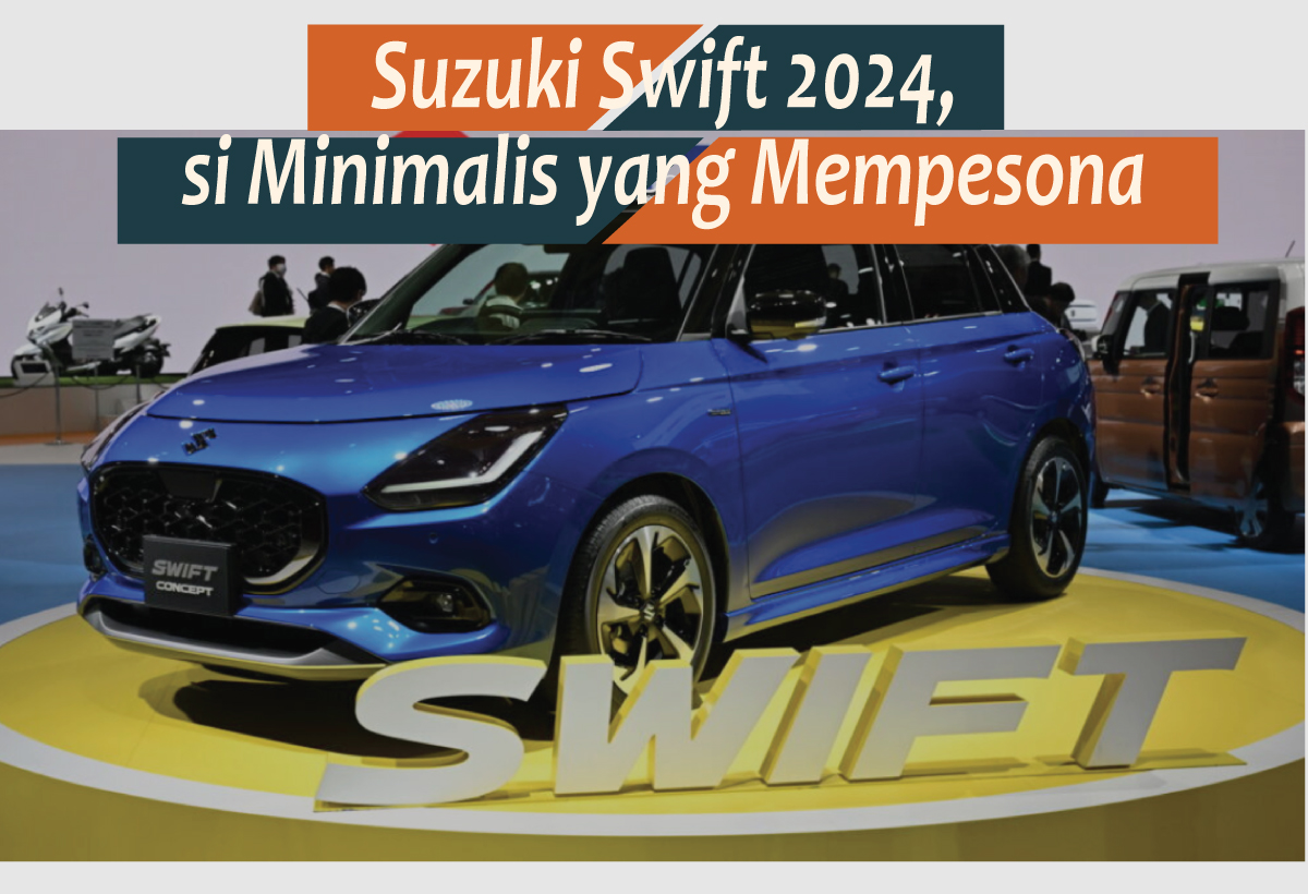 Tampil Beda, Mobil Suzuki Swift 2024 Bakal Gaet Generasi Z