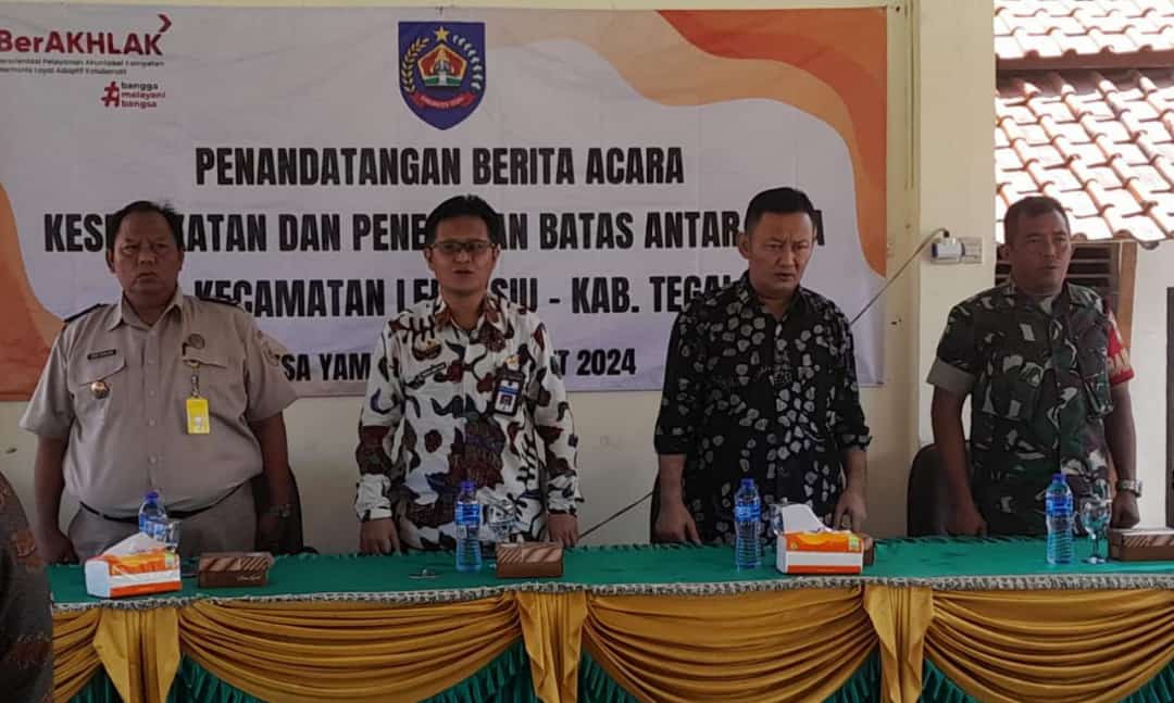 Gandeng BPN, Pemkab Tetapkan Batas Desa di Kabupaten Tegal
