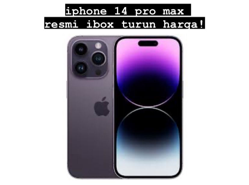 Tahun Baru 2024, Harga iPhone 14 Pro Max Resmi iBox Turun Drastis