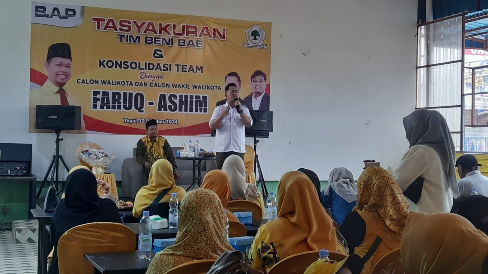 Transformasi Jadi Rock Star, Tim Beni Bae Jadi Lumbung Suara Calon Wali Kota dan Wakil Wali Kota Faruq-Ashim 