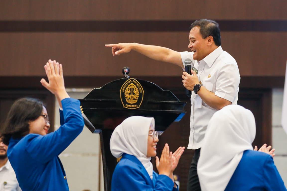 Digagas Gubernur Jateng Ahmad Luthfi, Program Speling Melesat Sasar 15.000 Mahasiswa Baru Undip