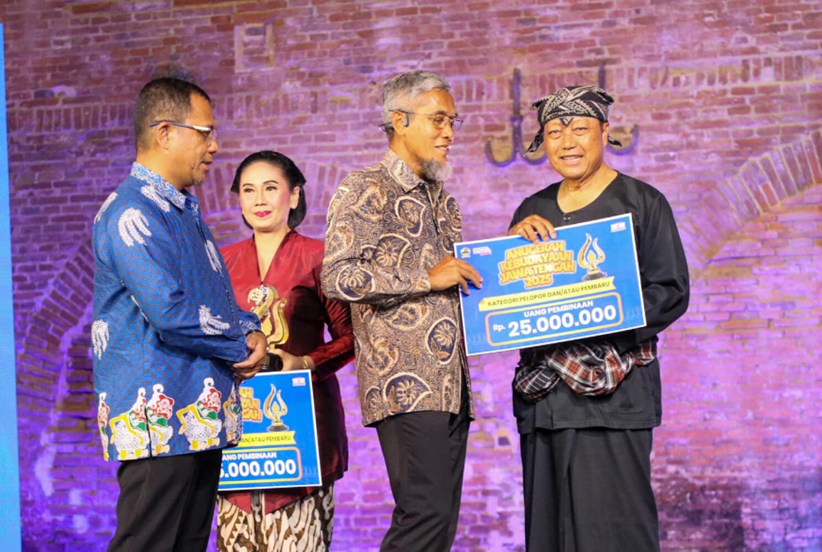 4 Seniman Raih Anugerah Kebudayaan Jawa Tengah 2025, Salah Satunya dari Tegal