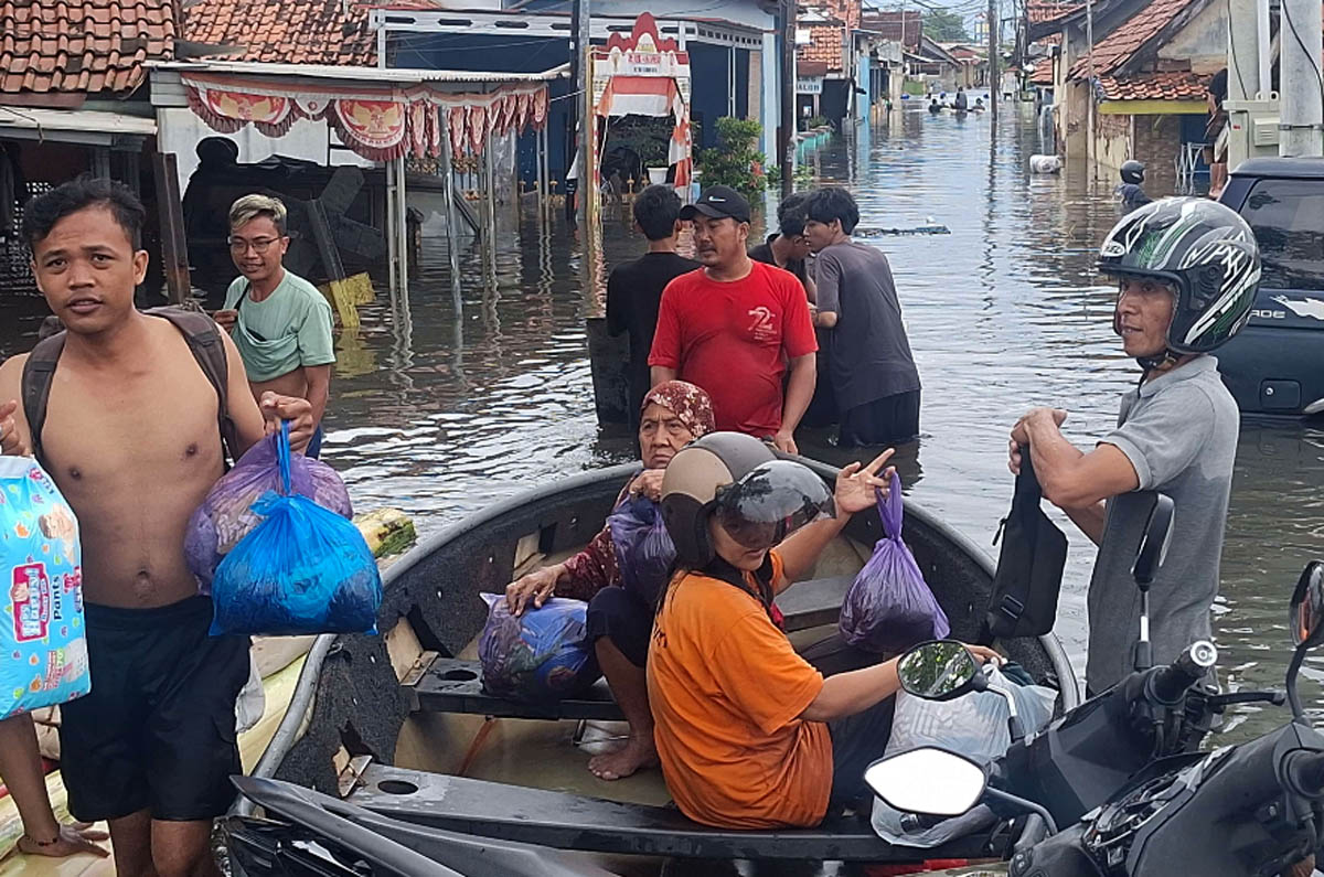 Bukan Surut, Banjir Kota Pekalongan Malah Meluas, Ini 12 Titik Pengungsian Warga Terdampak