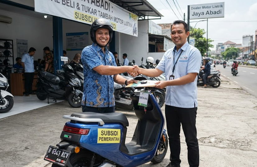 Mau Beli Motor Listrik Subsidi Bekas? Perhatikan 4 Hal Penting Ini Agar Tidak Rugi