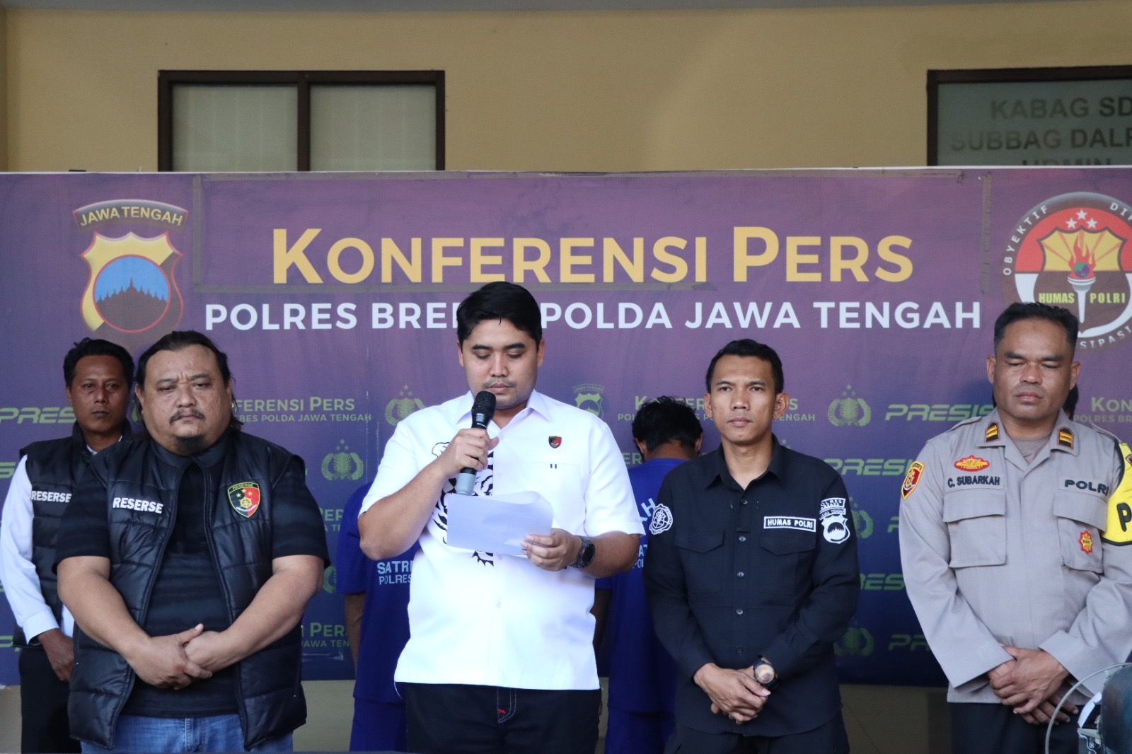 Ungkap Dua Kasus Curanmor, Dua Tersangka dan Empat Unit Motor Diamankan Polres Brebes