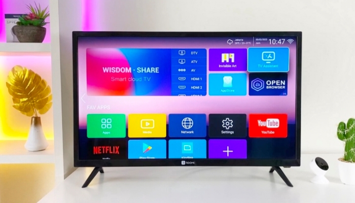 Harga Rp2 Jutaan, Begini Spesifikasi Smart TV LED Roomi 43 Inch + T2 Sistem Operasi Android 11 