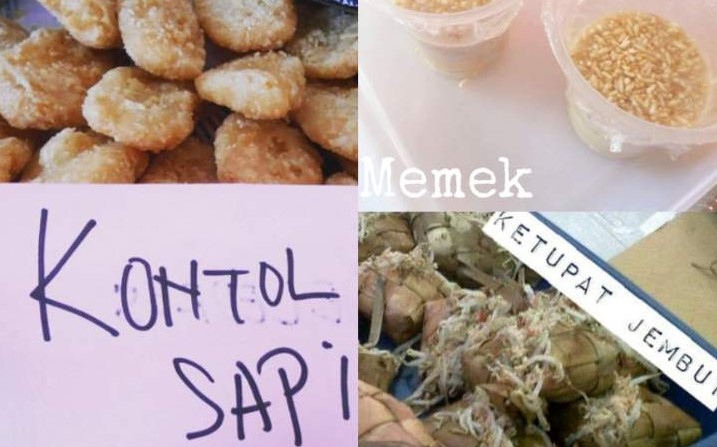 Kocak! 10 Kuliner Khas Indonesia Ini Memiliki Nama yang Unik, Mulai dari Nasi Kentut sampai Kue Peler Bedebu