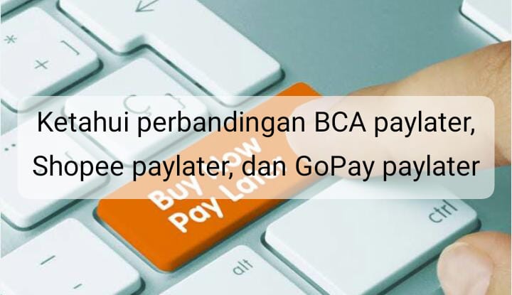 Intip Perbandingan Bunga BCA Paylater, Shopee Paylater, dan GoPay Later 