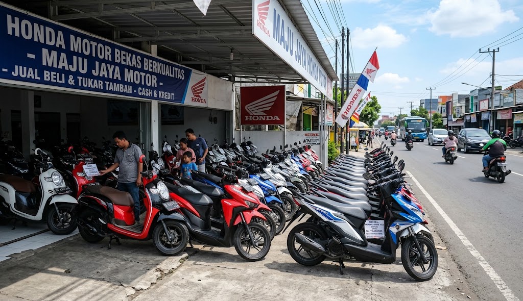 Sebab Motor Bekas Honda Harga Stabil di Pasaran Indonesia, Ini 9 Alasannya