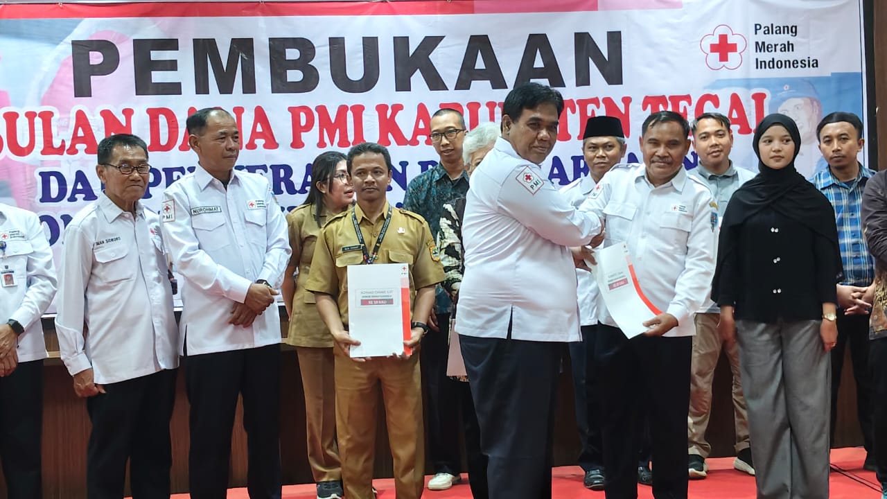 Target Bulan Dana PMI Kabupaten Tegal 2025 Naik Hingga Rp2,7 M, Ketua: Insya Allah Tercapai  