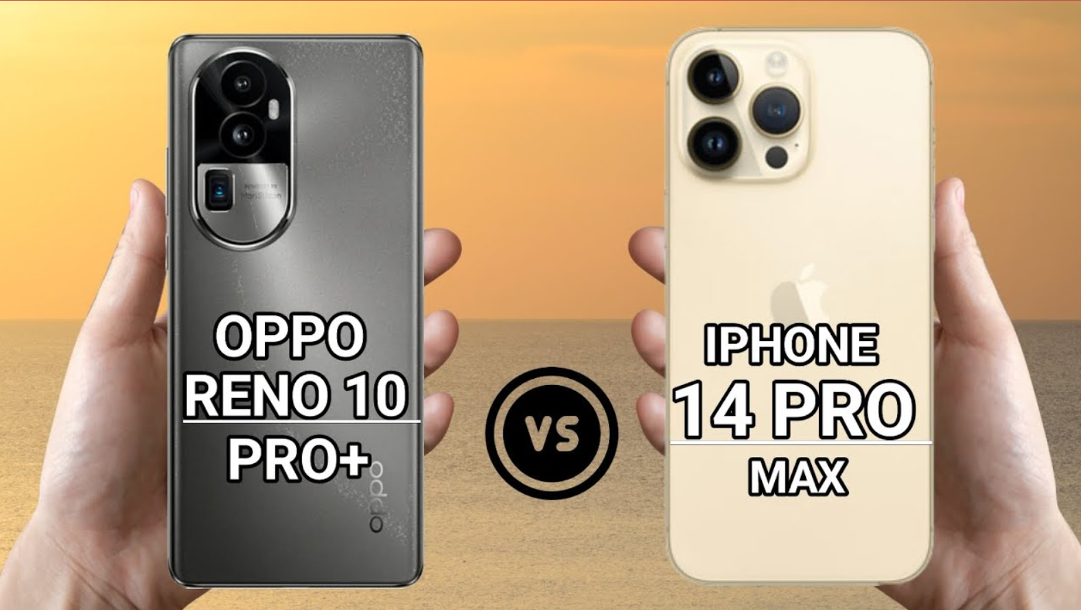 Duel Sengit OPPO Reno10 Pro+ 5G vs IPhone 14 Pro Max, Mana yang Lebih Unggul?