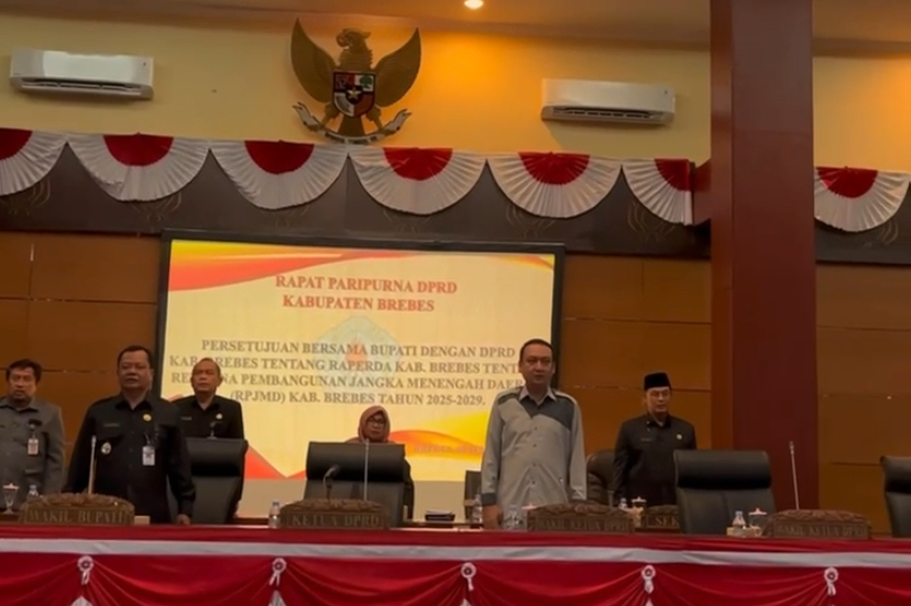 RPJMD Brebes 2025 - 2029 Disepakati DPRD, Pembangunan Terpadu Jadi Fokus