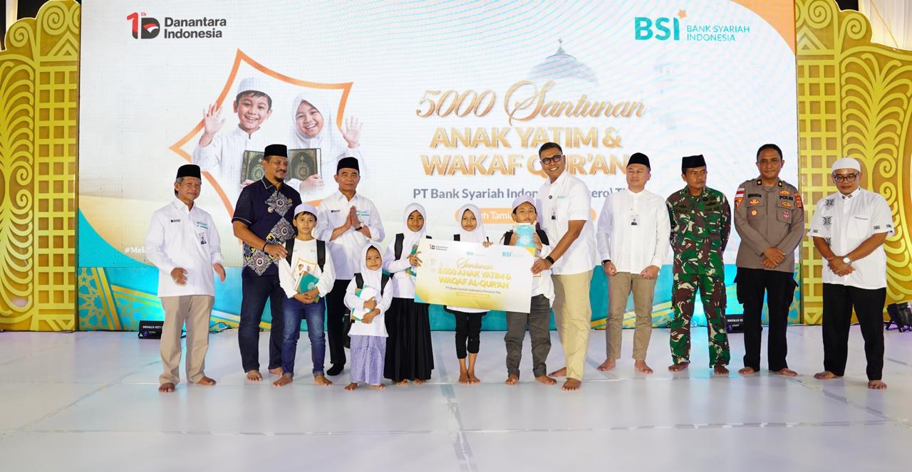 Ramadan, BSI Berbagi Santunan Kepada 5.000 Anak Yatim di Seluruh Indonesia