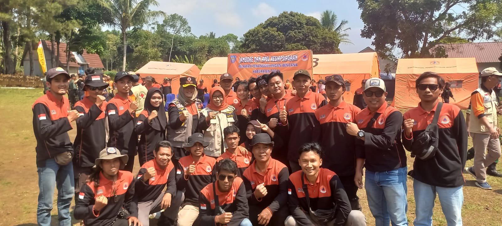 Buka Jambore Apel Kesiapsiagaan Relawan Penanggulangan Bencana, Bupati Tegal: Gelorakan Kembali Gotongroyong