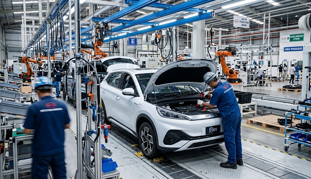 Pabrik BYD Subang Resmi Beroperasi, Apakah Harga Mobil Jadi Lebih Murah?