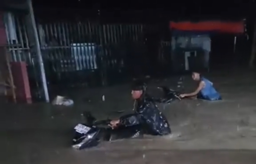 Hujan Deras, Wilayah Ketanggungan Brebes Kembali Banjir