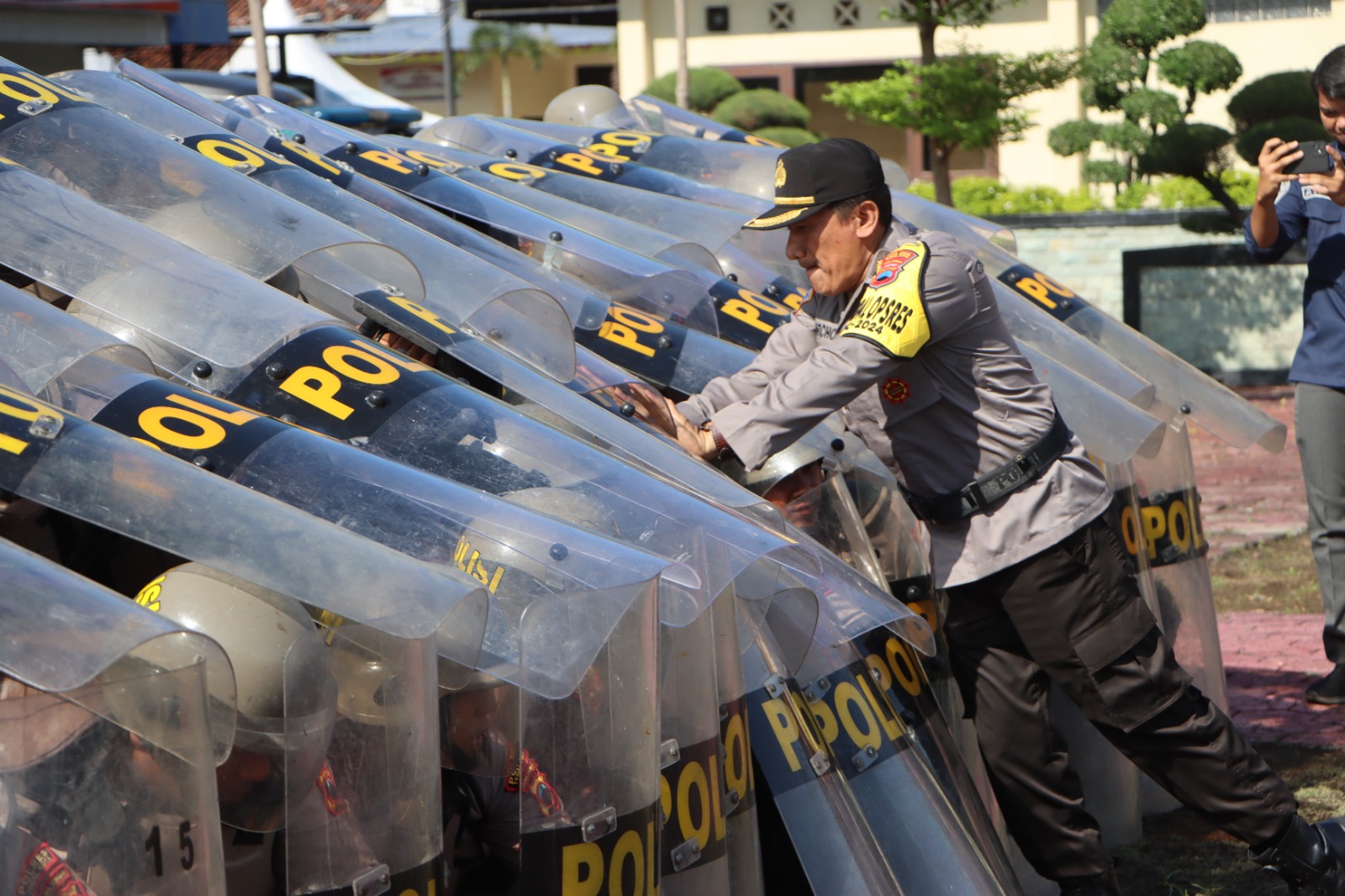 Hadapi Ancaman Pemilu 2024, 122 Personel Polres Tegal Kota Siaga 24 Jam, Siap Respon Panggilan Dadakan