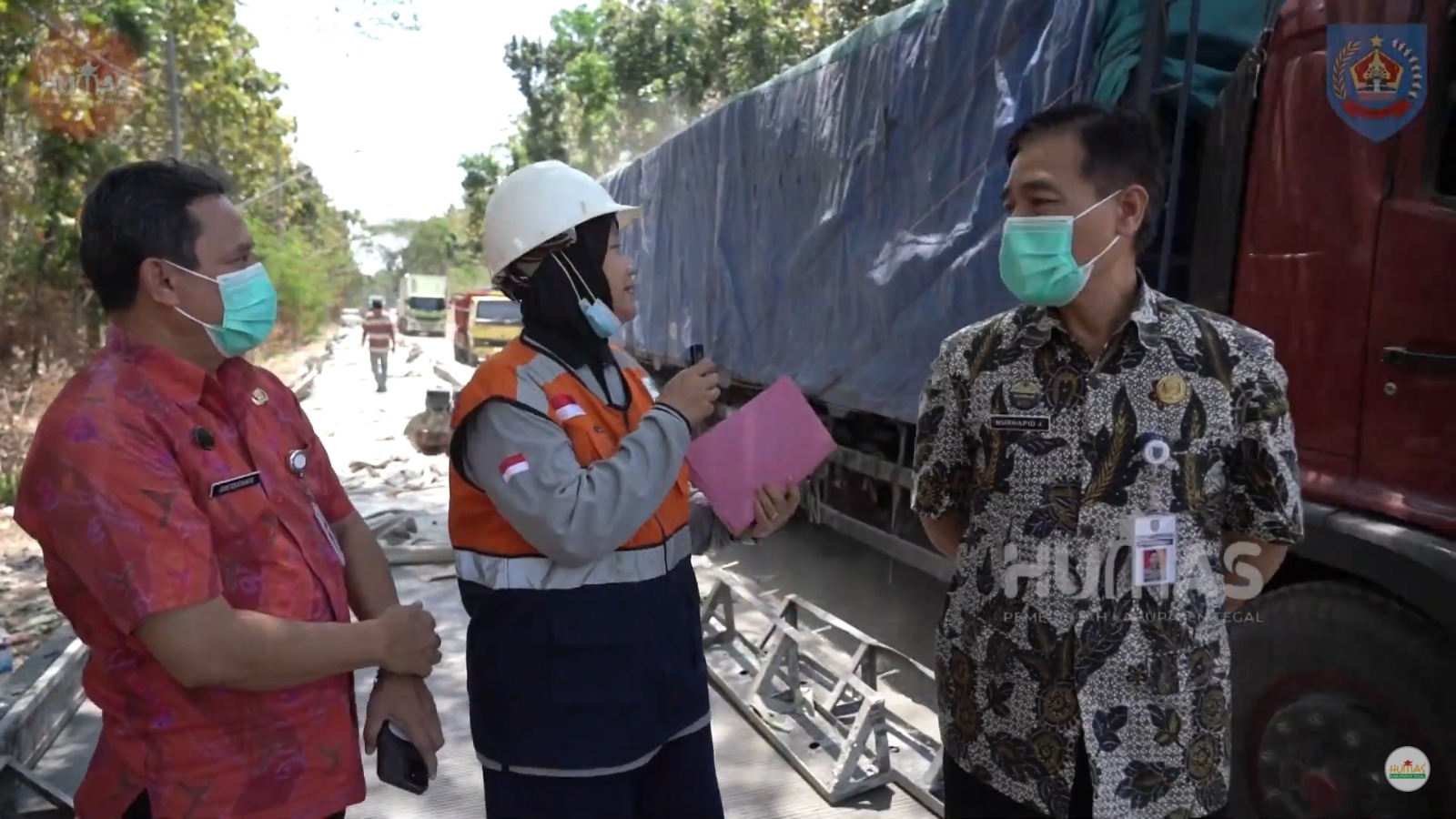 Capai 55,2 Persen, Realisasi Pengecoran Jalan Ruas Margasari-Pagerbarang Kabupaten Tegal Lampaui Target 