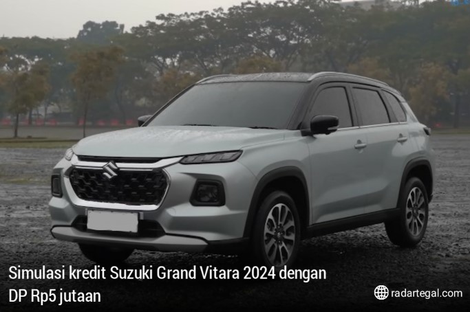 Simulasi Kredit Suzuki Grand Vitara 2024 dengan DP 5 Jutaan, Cicilan Bisa Disesuaikan dengan Budget  