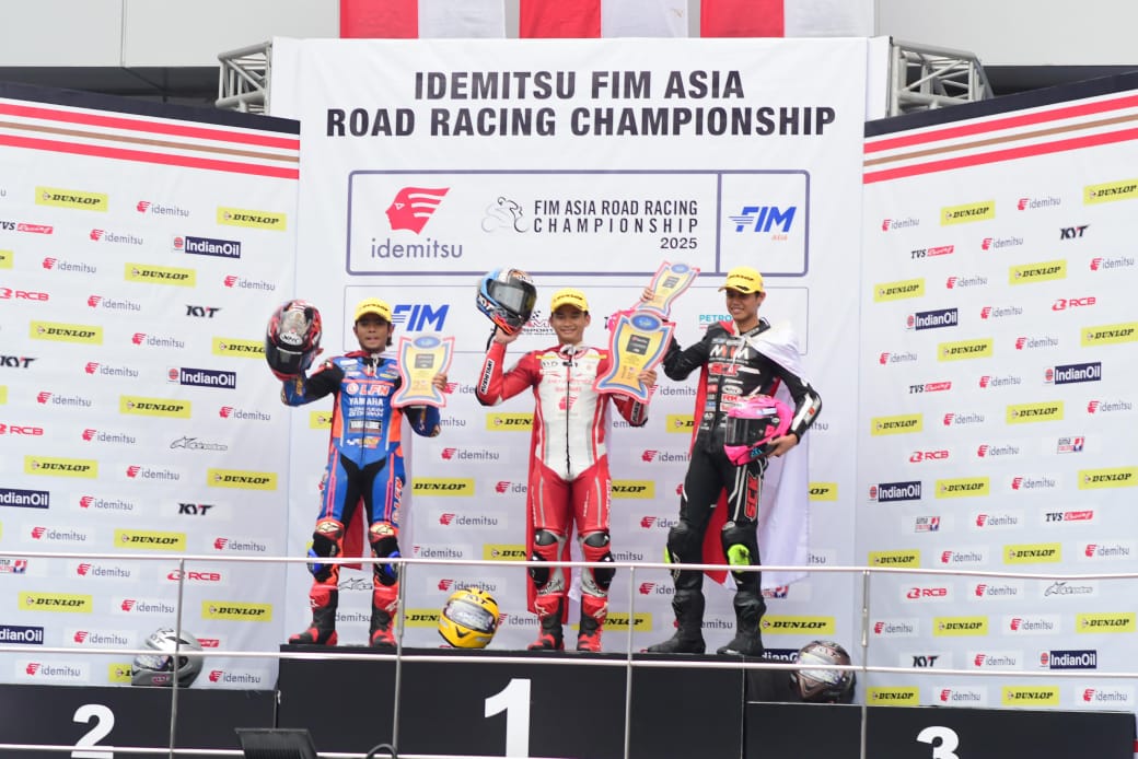 Pebalap Astra Honda Raih Tiga Podium ARRC Malaysia