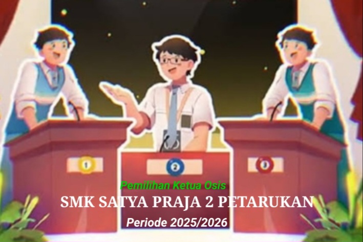 Pilketos, 3 Kandidat Ketua OSIS SMK Satya Praja 2 Petarukan Pemalang Siap Berebut Dukungan