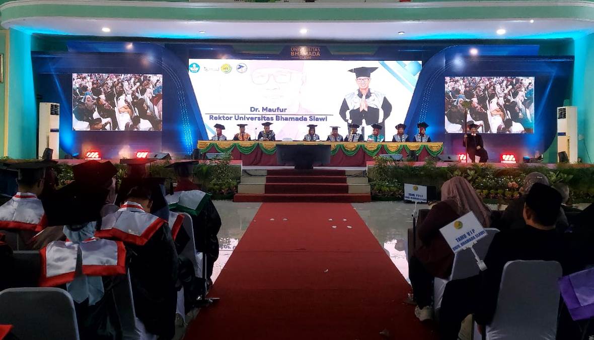 Universitas Bhamada Slawi Gelar Wisuda VII, 50 Persen Wisudawan Cumlaude