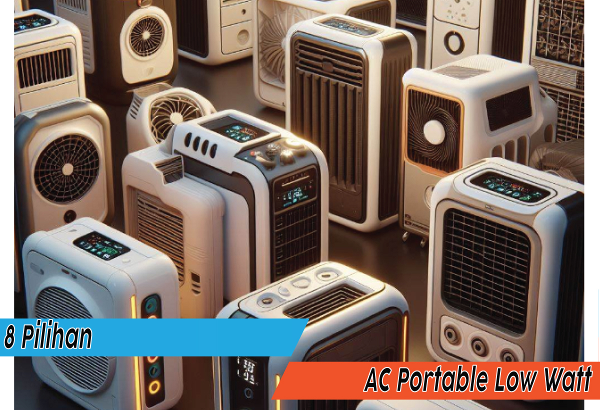 8 Rekomendasi AC Portable Low Watt Terbaik 2024, Hemat Energi, Dinginnya Nggak Main-main