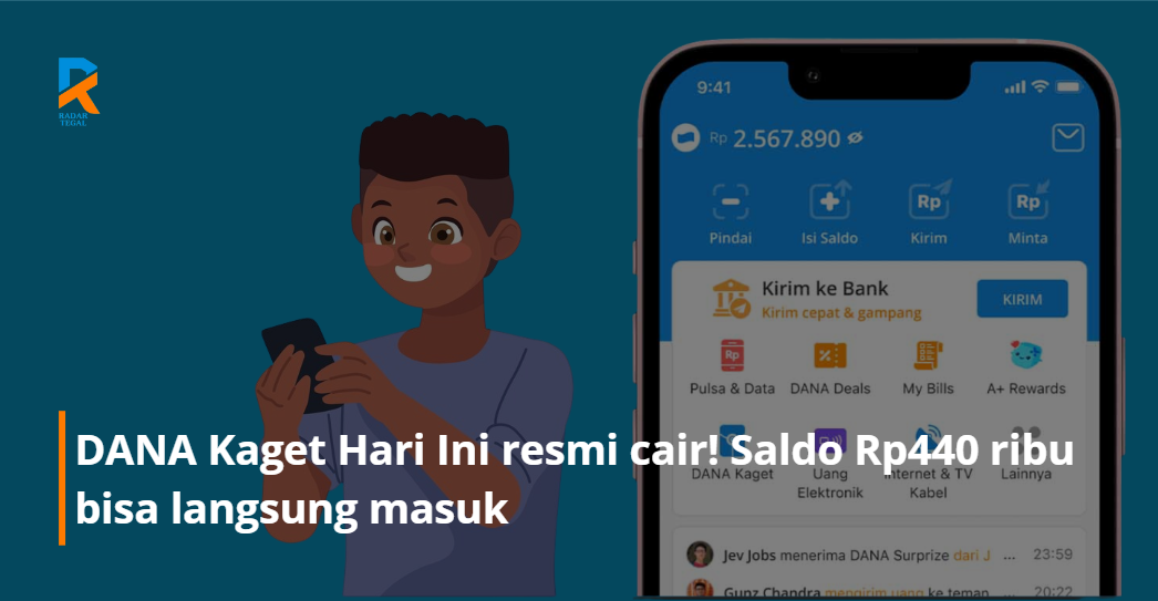 DANA Kaget Hari Ini Cair! Rp440 Ribu Siap Diklaim, Begini Cara Ambil Uangnya Sebelum Kehabisan!