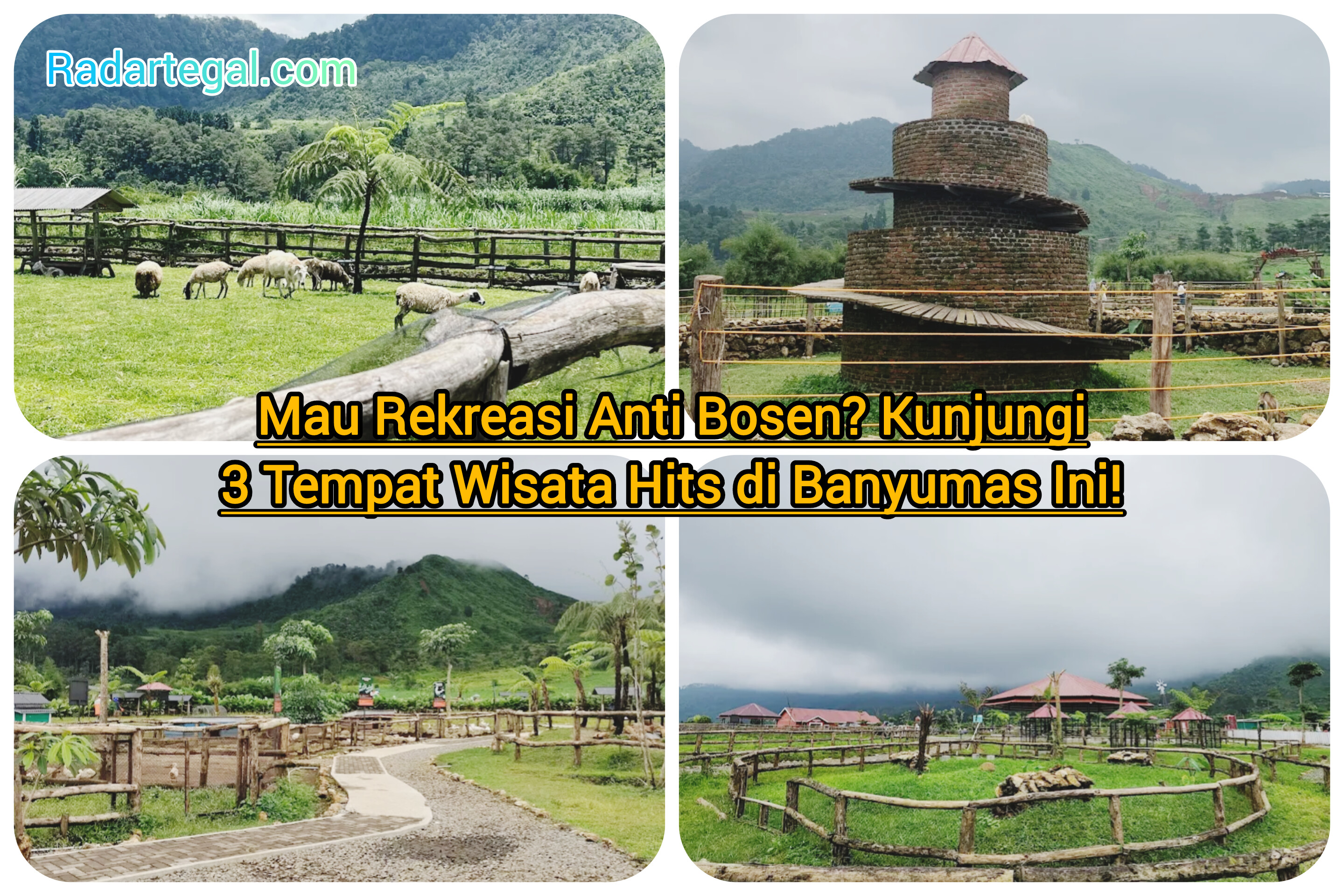 Mau Rekreasi Anti Bosen? Kunjungi 3 Tempat Wisata Hits di Banyumas Ini