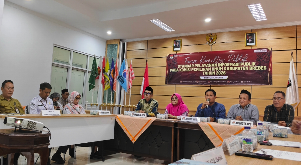 KPU Brebes Perkuat Layanan Informasi Lewat Forum Konsultasi Publik