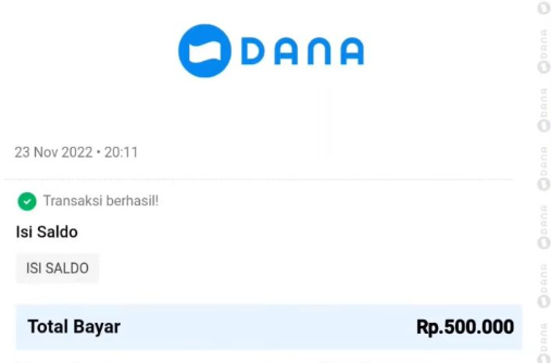 Cara Curang Mendapatkan Saldo Dana Gratis Rp500.000 Langsung Cair