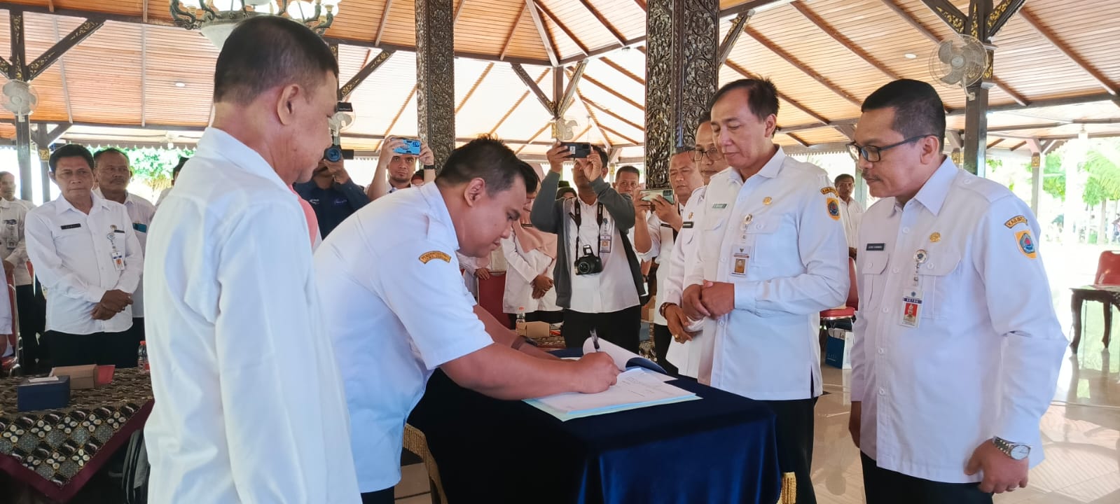 Gandeng Disdukcapil, KTP-el Bagi Pensiunan Disiapkan BKPSDMD Brebes 