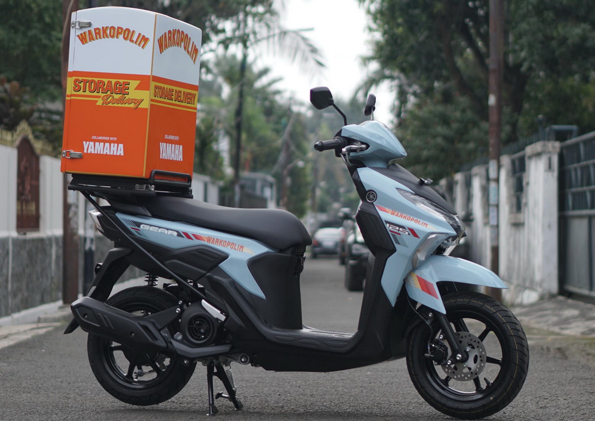 Alasan Yamaha Gear Ultima Jadi Pilihan Motor Operasional di Warkopolim