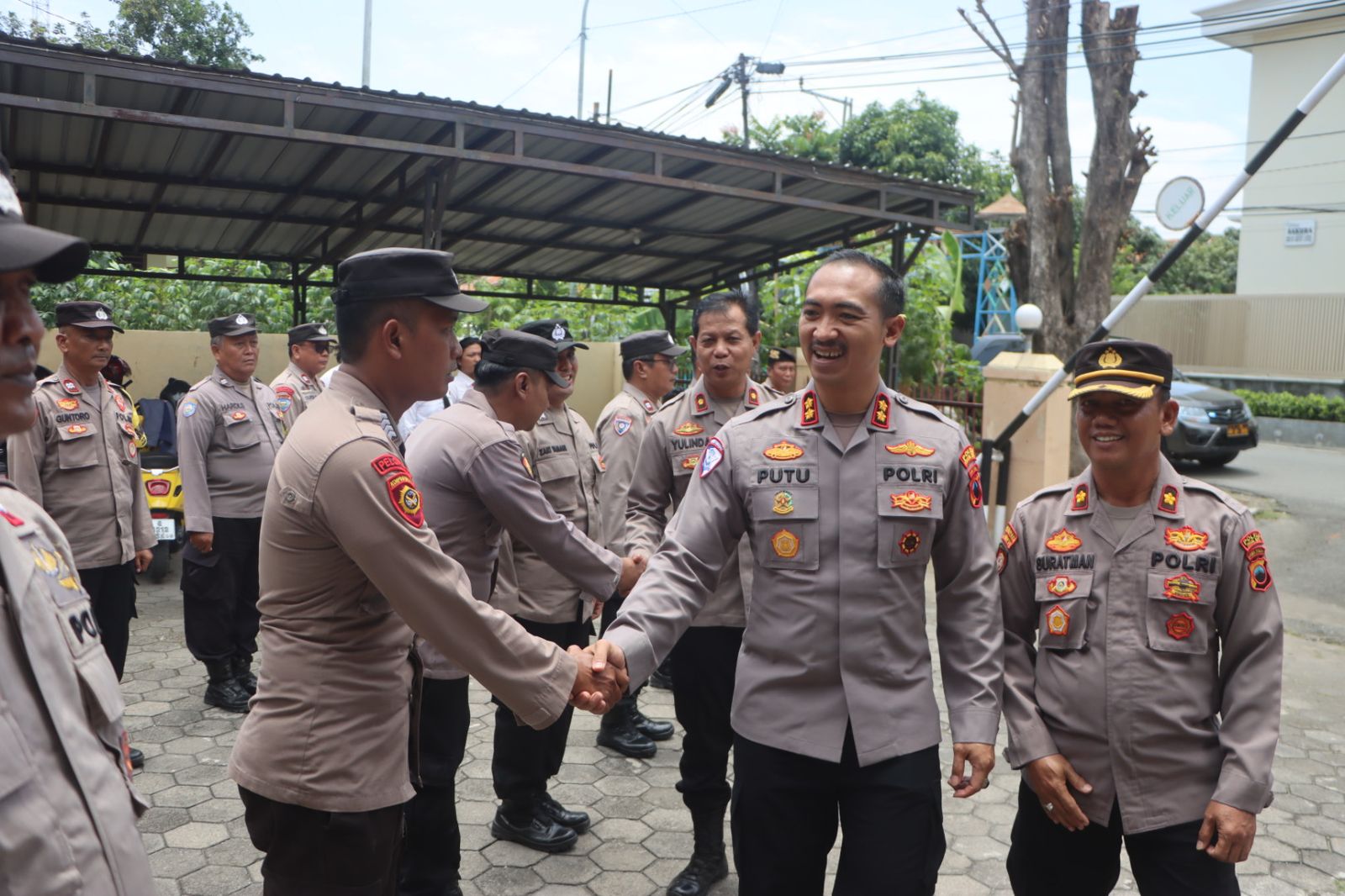 Pastikan Layanan Publik Berjalan Baik, Kapolres Tegal Kota Cek Kantor Polsek Jajaran