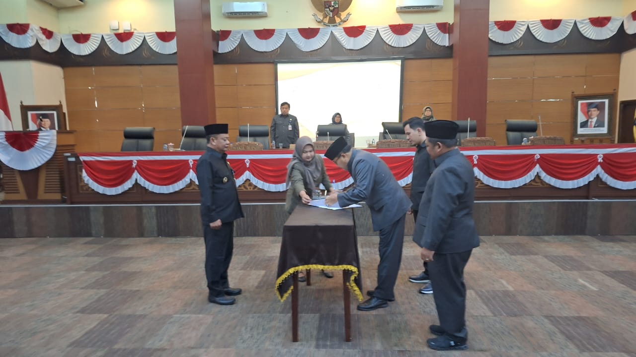 DPRD Brebes Gelar Rapat Paripurna LPj Bupati APBD 2024